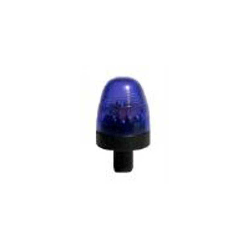 Dôme de gyrophare bleu Ø10mm à sommet arrondi - Pistenking RX16-B