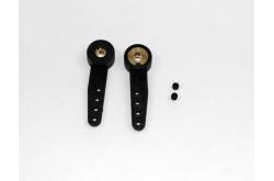 2 palonniers nylon pour axe de Ø4mm
