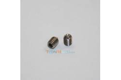 10 Hexagon socket Set Stainless steel screws M4x5 plain cup