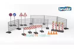Lot de grilles et balisage Bruder