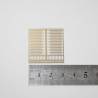 30 Rail stanchions 3 holes 10mm