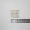 32 Rail stanchions 3 holes 13mm