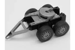 Dolly for Bruder low-loader trailer