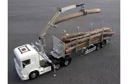 Hydraulic Radio-Controlled Forest Crane by Leimbach (for Tamiya Trucks)