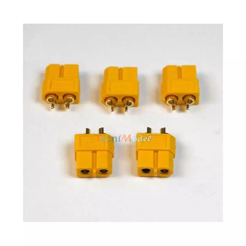 5 Connecteurs XT-60 Haute Qualité Femelle
