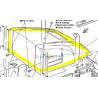 Tamiya 1/14 RC Truck Knight Hauler's Roof - Tamiya 0440007
