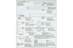 Sachet d'axes pour remorque Frigo Tamiya