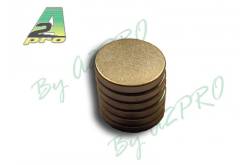 6 Round Magnets Ø10 x 1.5 mm