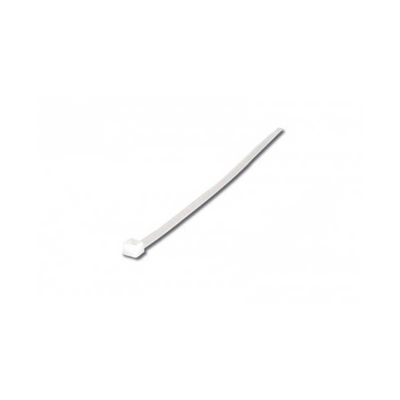 100 Cable ties 200x2,5mm white