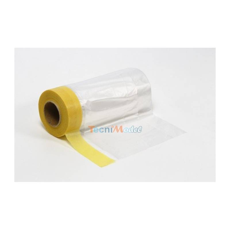 Bande cache avec Film Plastique