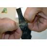 Gaine extensible noir Ø10mm pour cablaqe