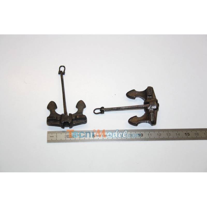 2 Hall Anchors 79x44mm