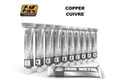 AK Peinture effet métal TRUE METAL COPPER