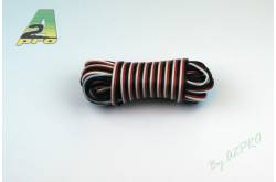 Cable plat Futaba 0,10mm² 5m