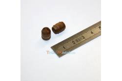 10 Wooden drums 10mm