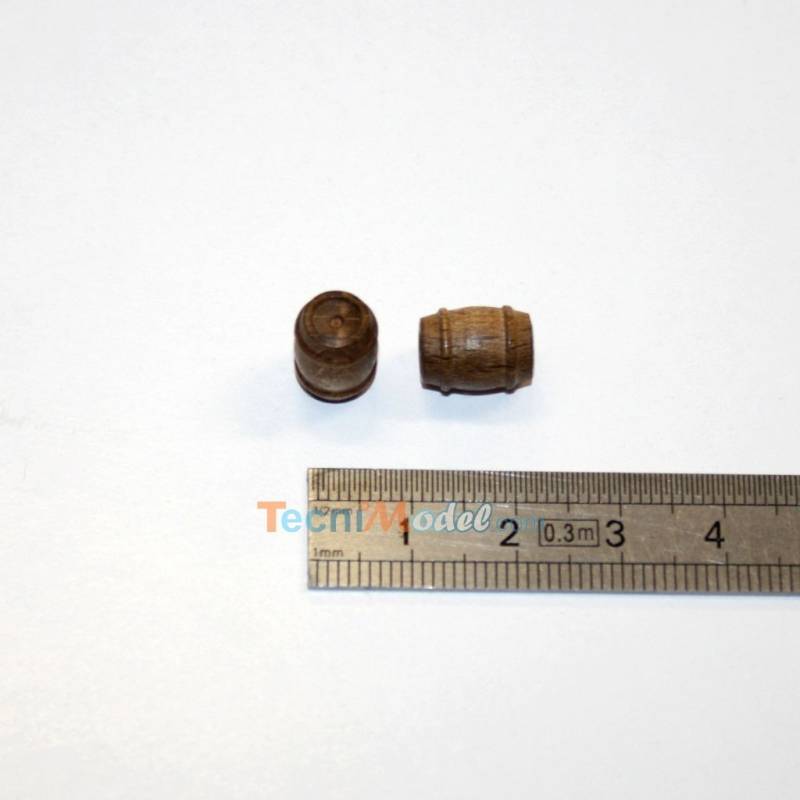 10 Fûts bois 10mm