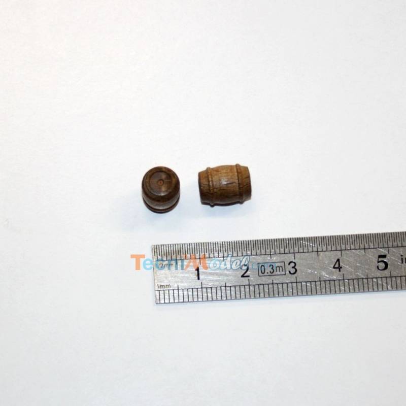 10 Fûts bois 10mm