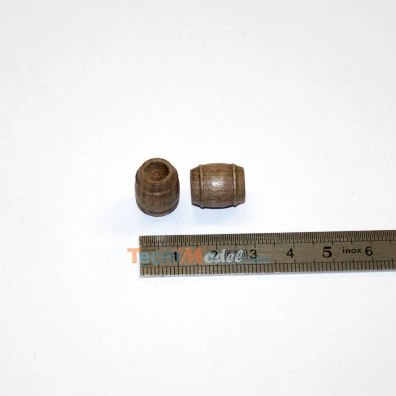 10 Fûts bois 14mm