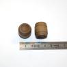 10 Fûts bois 22mm