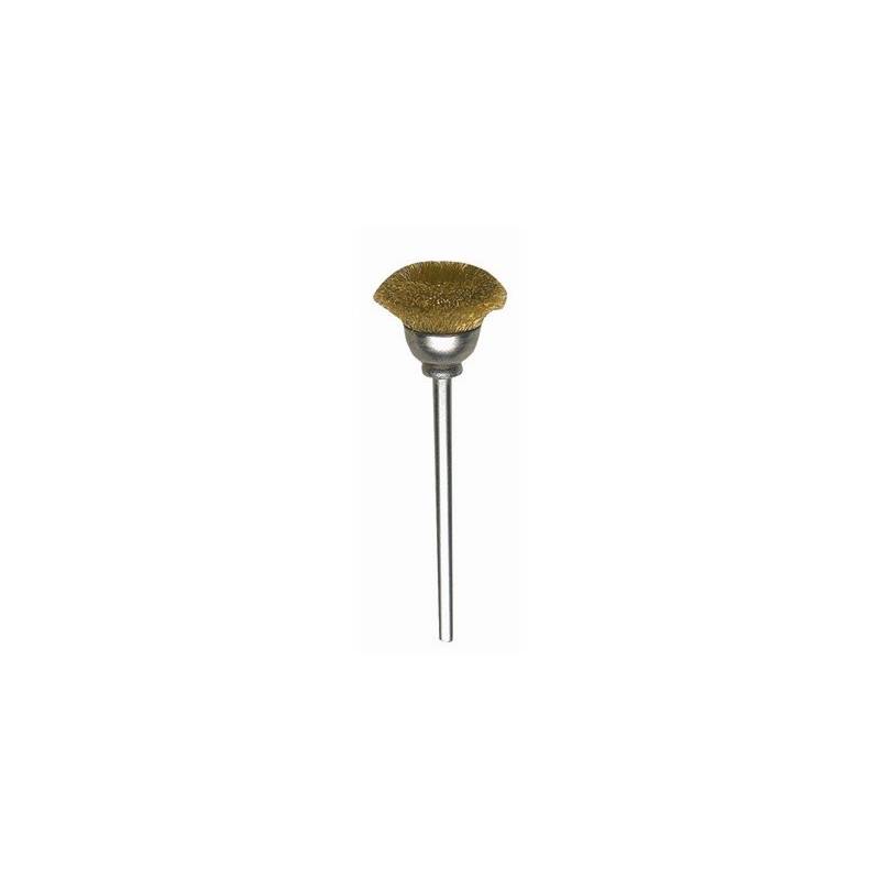 2 Brosses en laiton - pinceau rond Ø 13 mm
