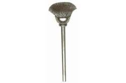 2 Brosses en acier inoxydable - pinceau rond Ø 13 mm