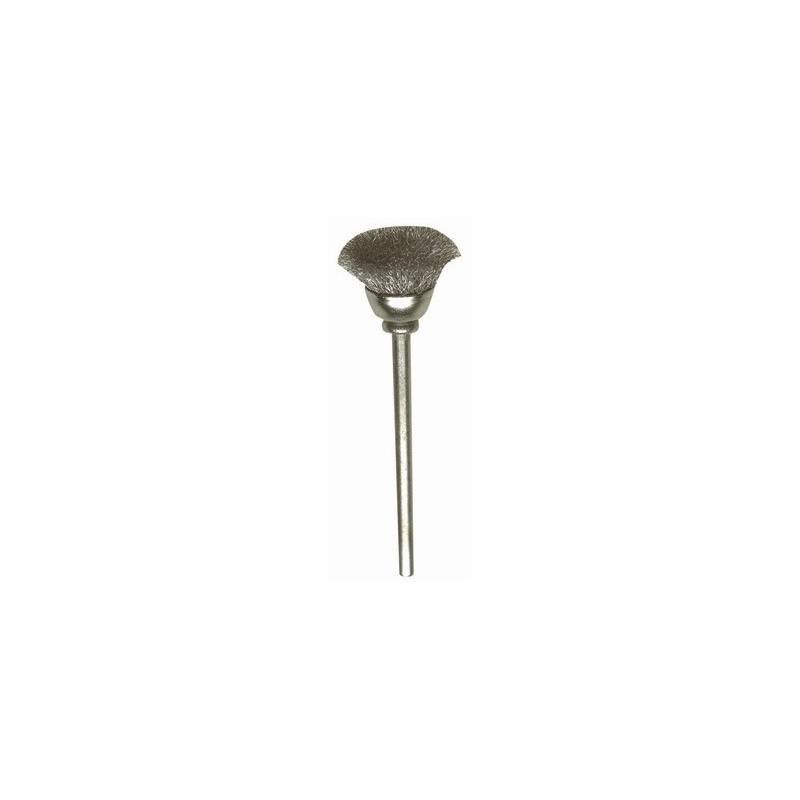 Brosses en acier - pinceau rond Ø 13 mm par 2 pièces - Proxxon 28953