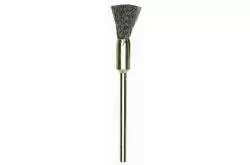 2 Brosses en acier - pinceau fin Ø 8 mm