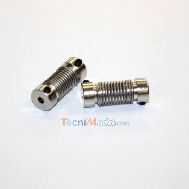 2 Accouplements a ressort 2mm/4mm