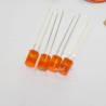 Kit 4 orange cylindrical diffusing leds 5mm 7.2v
