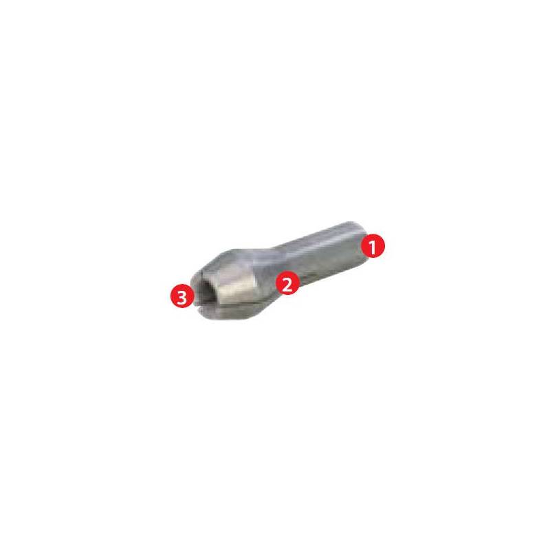 MICROMOT collets 6 collets 1.0 - 1.5 - 2.0 - 2.4 - 3.0 and 3.2 mm