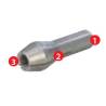 MICROMOT collets 6 collets 1.0 - 1.5 - 2.0 - 2.4 - 3.0 and 3.2 mm