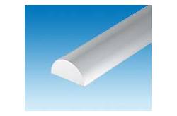 5 Half-round profiles 2.0mm ref: 242 Evergreen