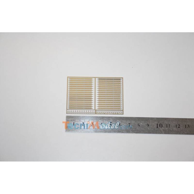 32 Rail stanchions 3 holes 25mm