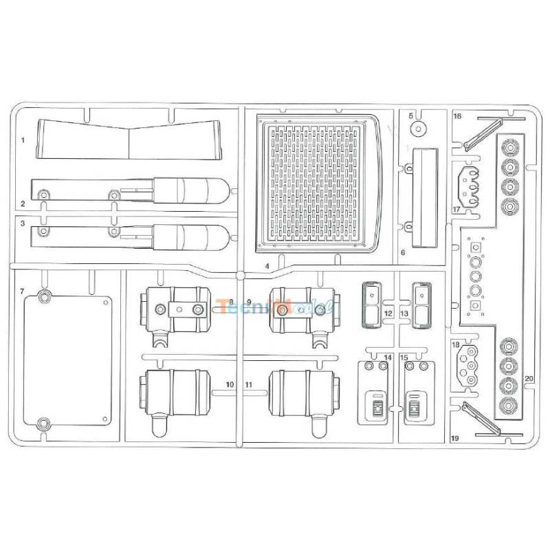 Q Grand Hauler cluster chrome parts (grille - rear bumper)