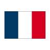 2 French flags 20x30mm