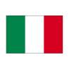 2 Italian flags 20x30mm