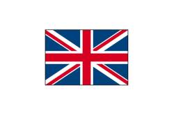 2 English flags 40x60mm