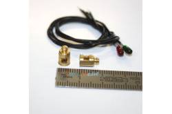 Paire de feux de navigation rouge/vert 3v Ø5x7mm Aero-Naut 566054
