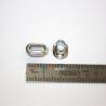 20 ecubiers 13 x 9 x 6mm en métal nickelé