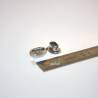 20 ecubiers 13 x 9 x 6mm en métal nickelé