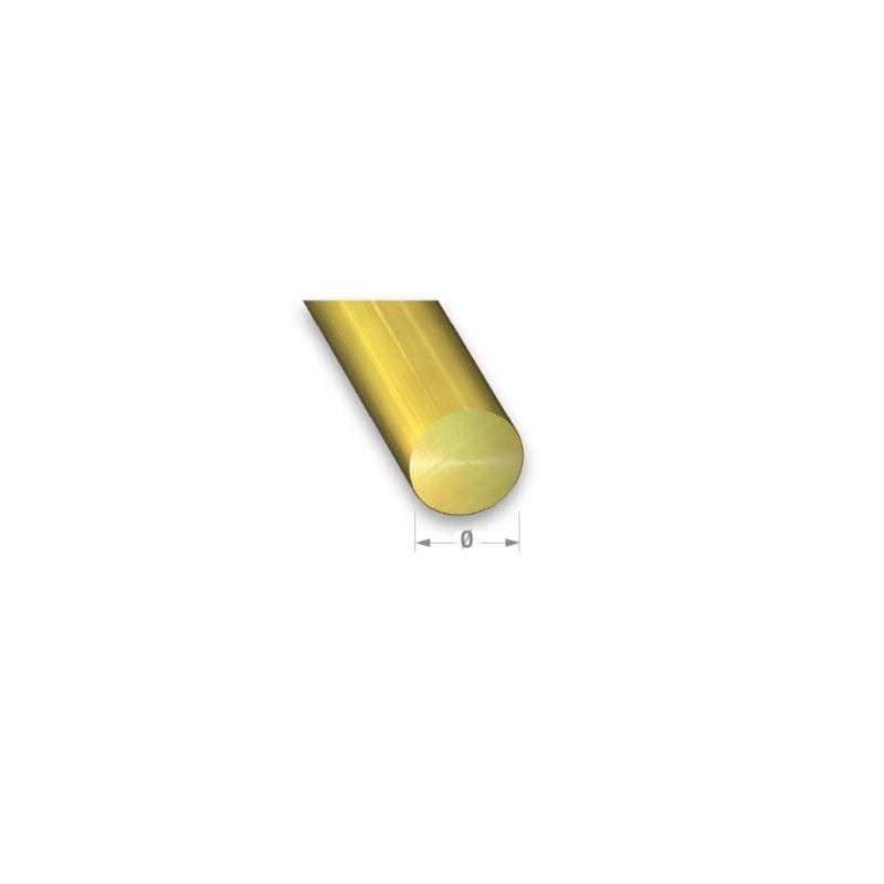 Tige laiton Ø2.5mm 500x2