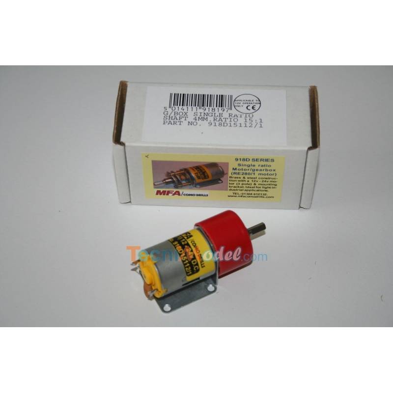 Gearmotor 280 360:1 4mm shaft