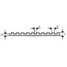 Flexible Band fender 75x300mm, 3.1mm thickness
Raboesch 104.23