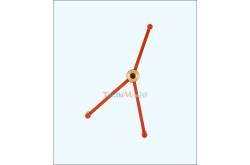 P-Bracket for Ø4mm propeller shaft
