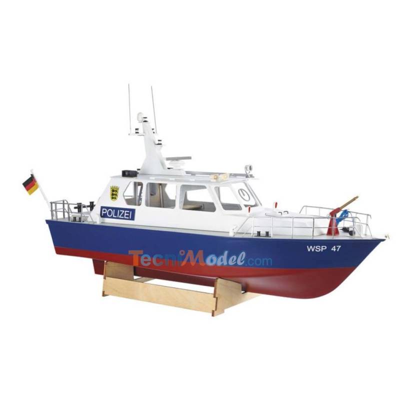WSP47 Police Boat Kit 1/20 by Krick 20360