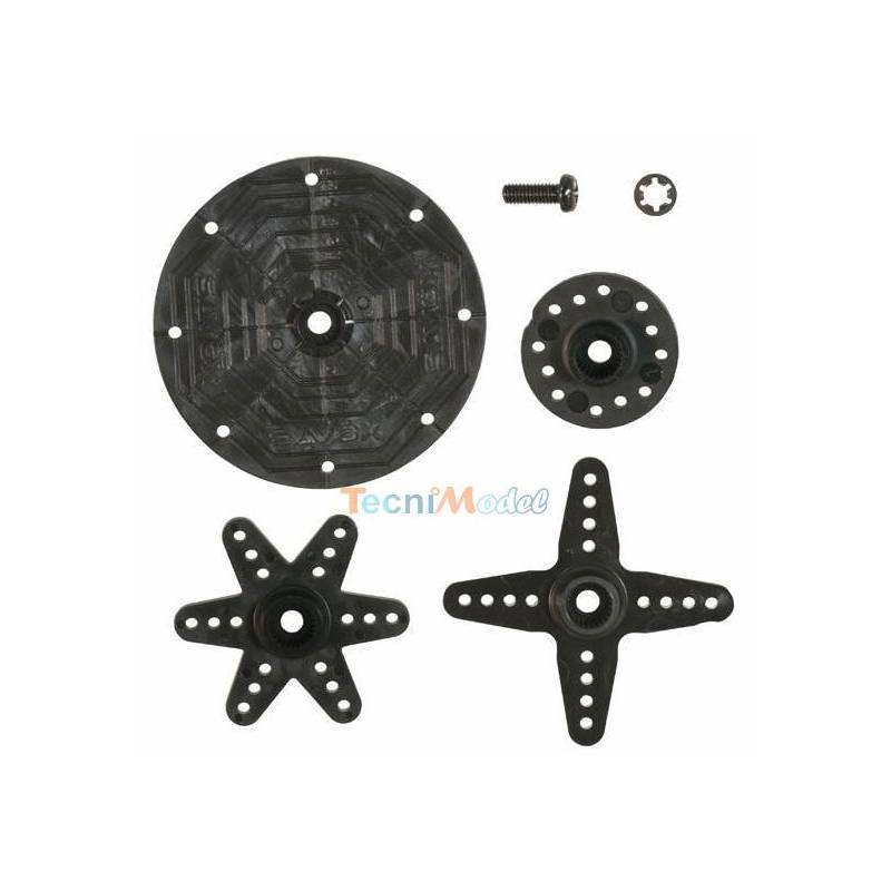 SAVÖX Servo Horns for standard-size servos 1232SG / 1258TG / 1268SG / 1283 / 2270 / 1290 / 1270