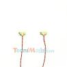 2 7.2V yellow SMD LED boards for rectangular lights - Veroma 191559