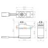 Savöx SH-0254+ Micro Servo 3.9Kg.cm/6v