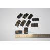 10 large nylon hinges with metal pins