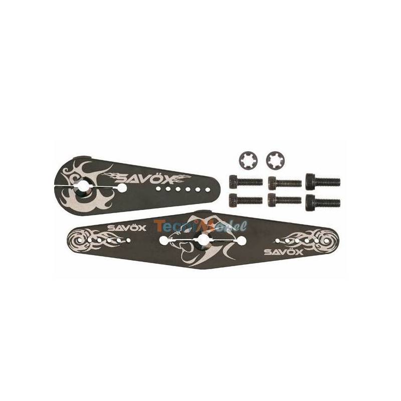 Set horn Savöx Aluminium servo standard
